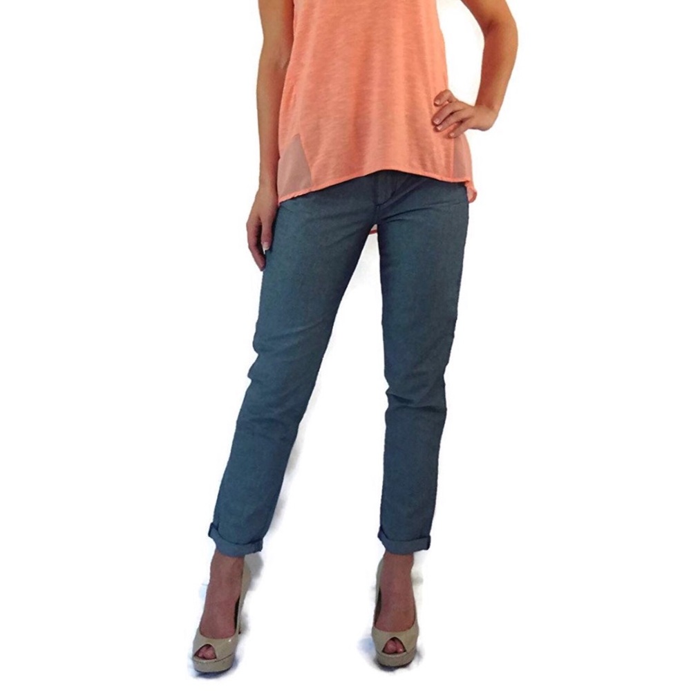 Joe’s Jeans Weekender Cropped Linen Pants Lightweight Size 26 NWT Slim fit Crop